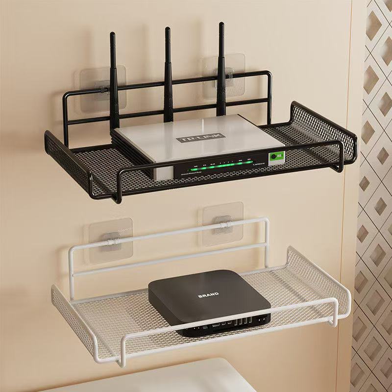 Kitchen Gadgets Organizer - Настенная полка для роутера из нержавеющей