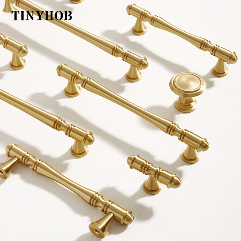 Kitchen Gadgets Gold - Золотые ручки шкафа, ящик стола, мебельная