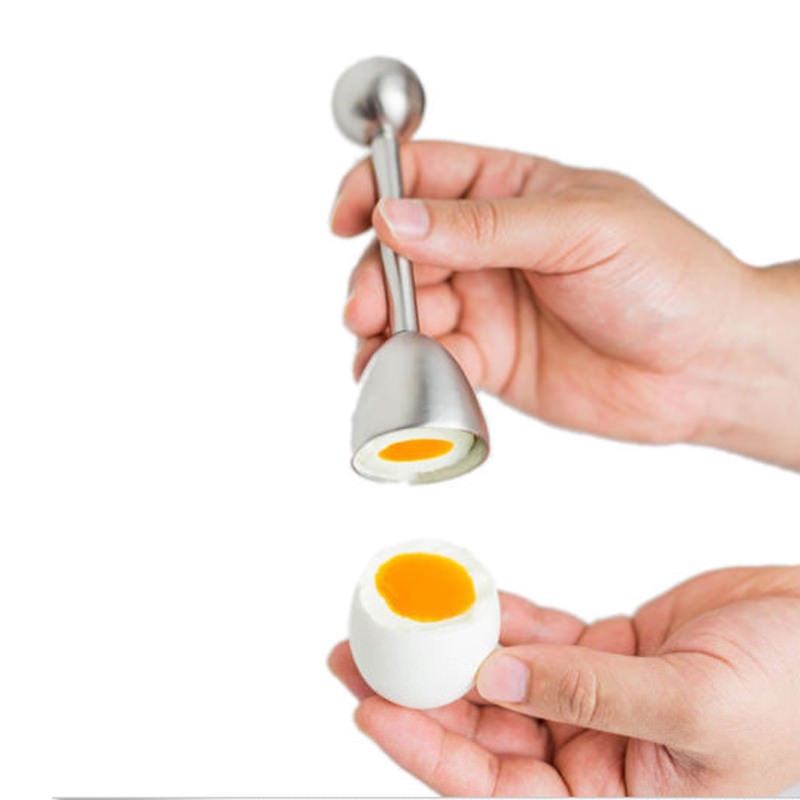 Топпер для вареных яиц из нерж – обзор и цена Egg Separator Tool