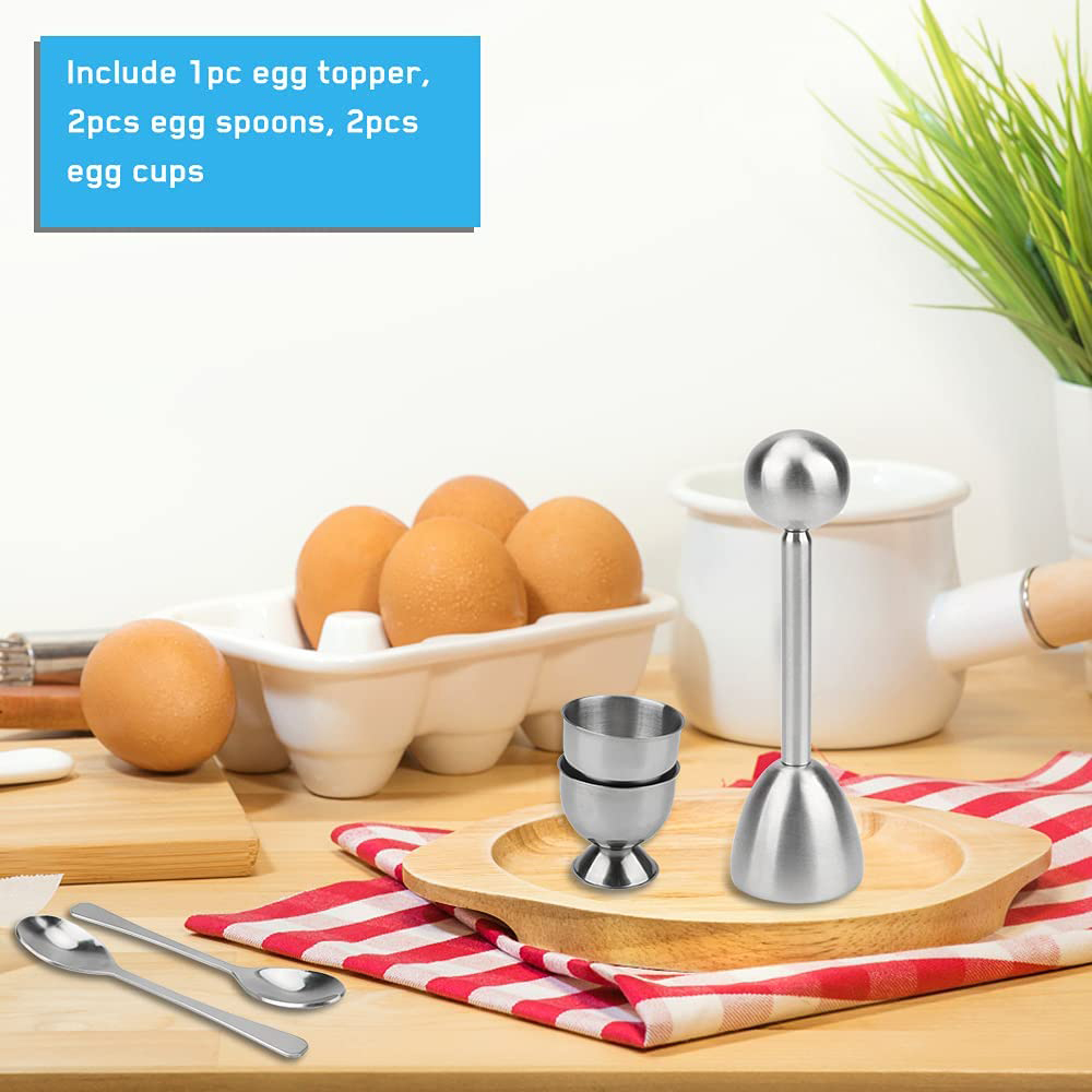 LMETJMA Яичный крекер Топпер Н – обзор и цена Egg Separator Tool