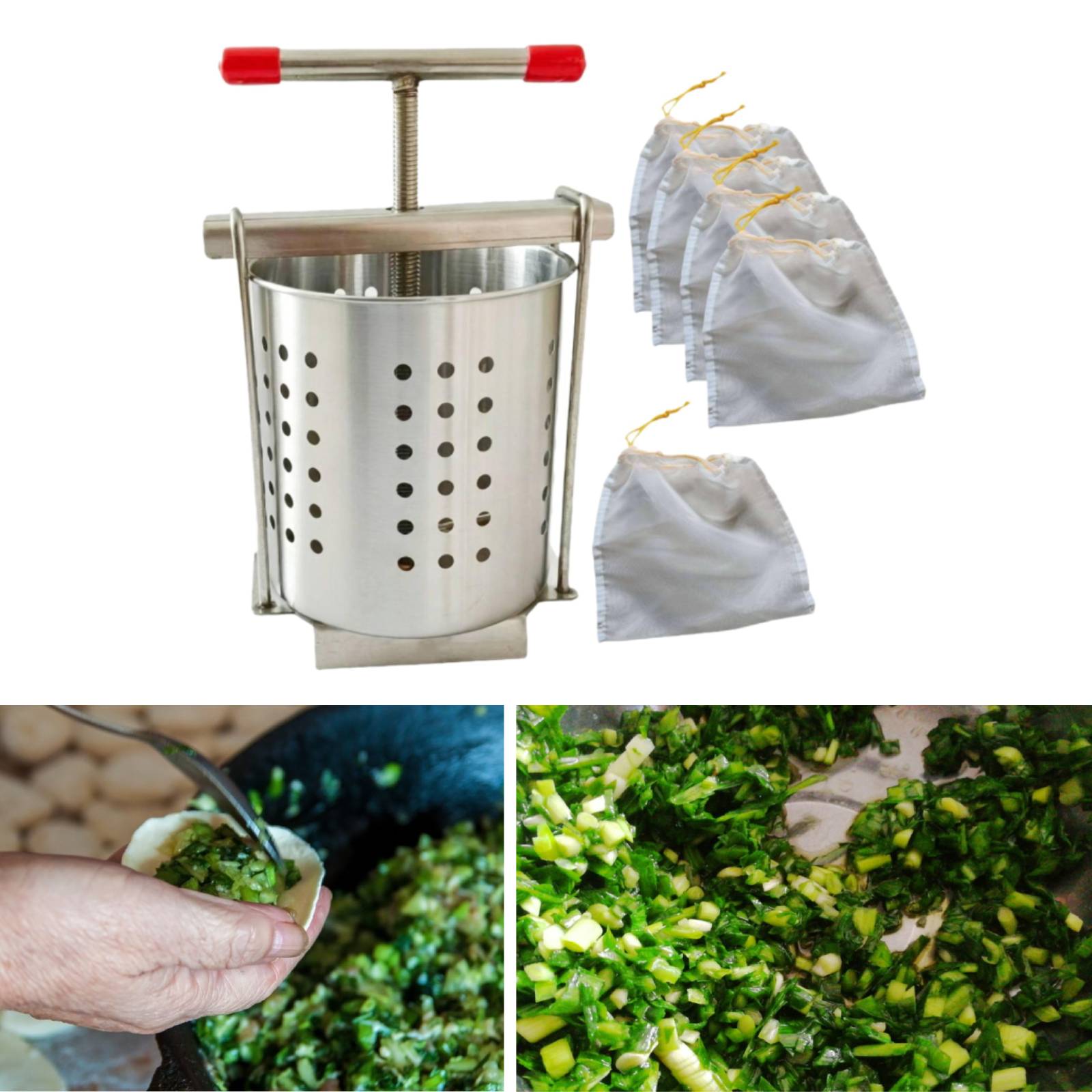 Ручной соковыжиматель из нержа – обзор и цена Kitchen Gadgets Dumpling Maker